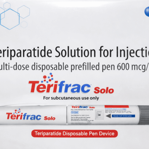 Terifrac Solo 600mcg Injection Teriparatide