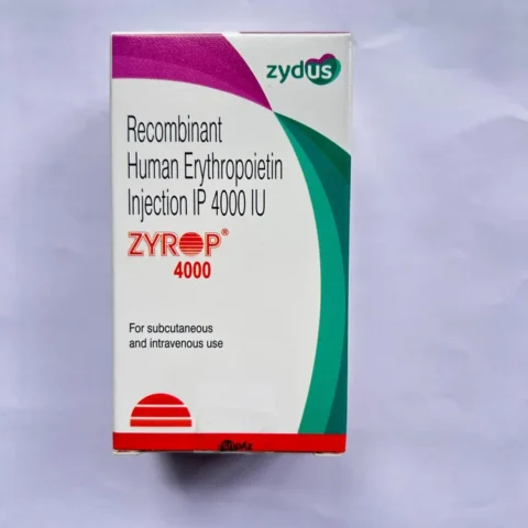 Zyrop 4000 IU Injection Erythropoietin Alfa