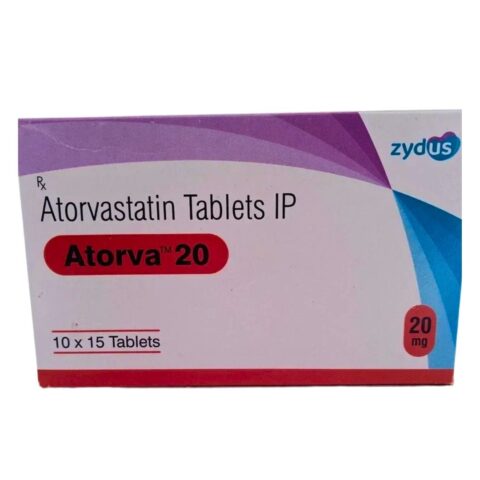 Atorvastatin 20mg Tablet