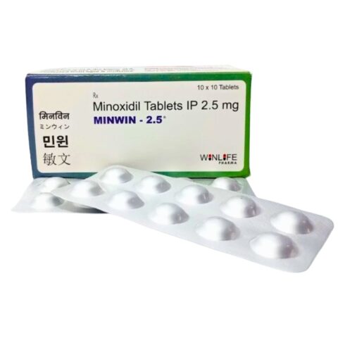 Minoxidil 2.5mg Tablets