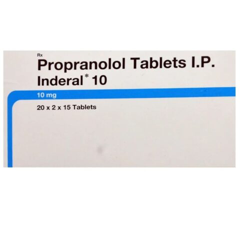 Propranolol 10mg Tablet