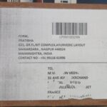 INDIA TO FRANCE Order #27735