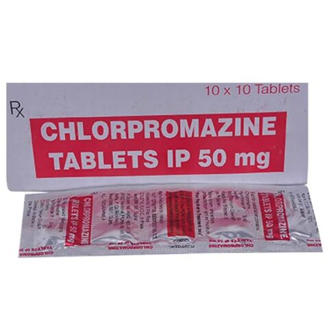 Chlorpromazine 50mg Tablets (CPZ)