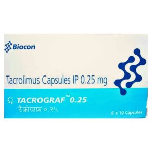 Tacrograf 0.25mg Capsule