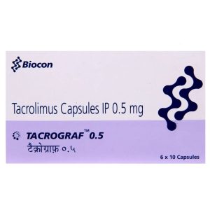 Tacrograf 0.5 mg Capsule