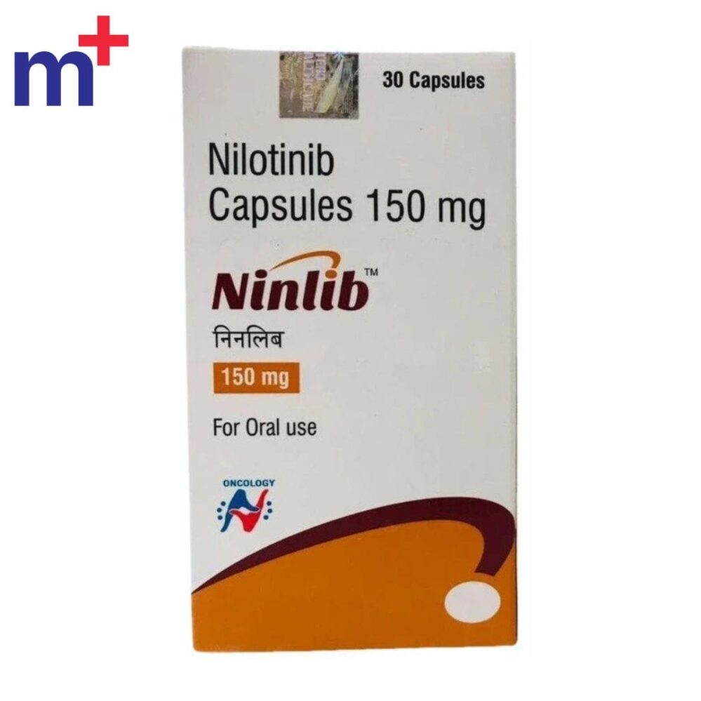 Ninlib 150 mg Nilotinib capsules generic Tasigna alternative - Milan Medicals