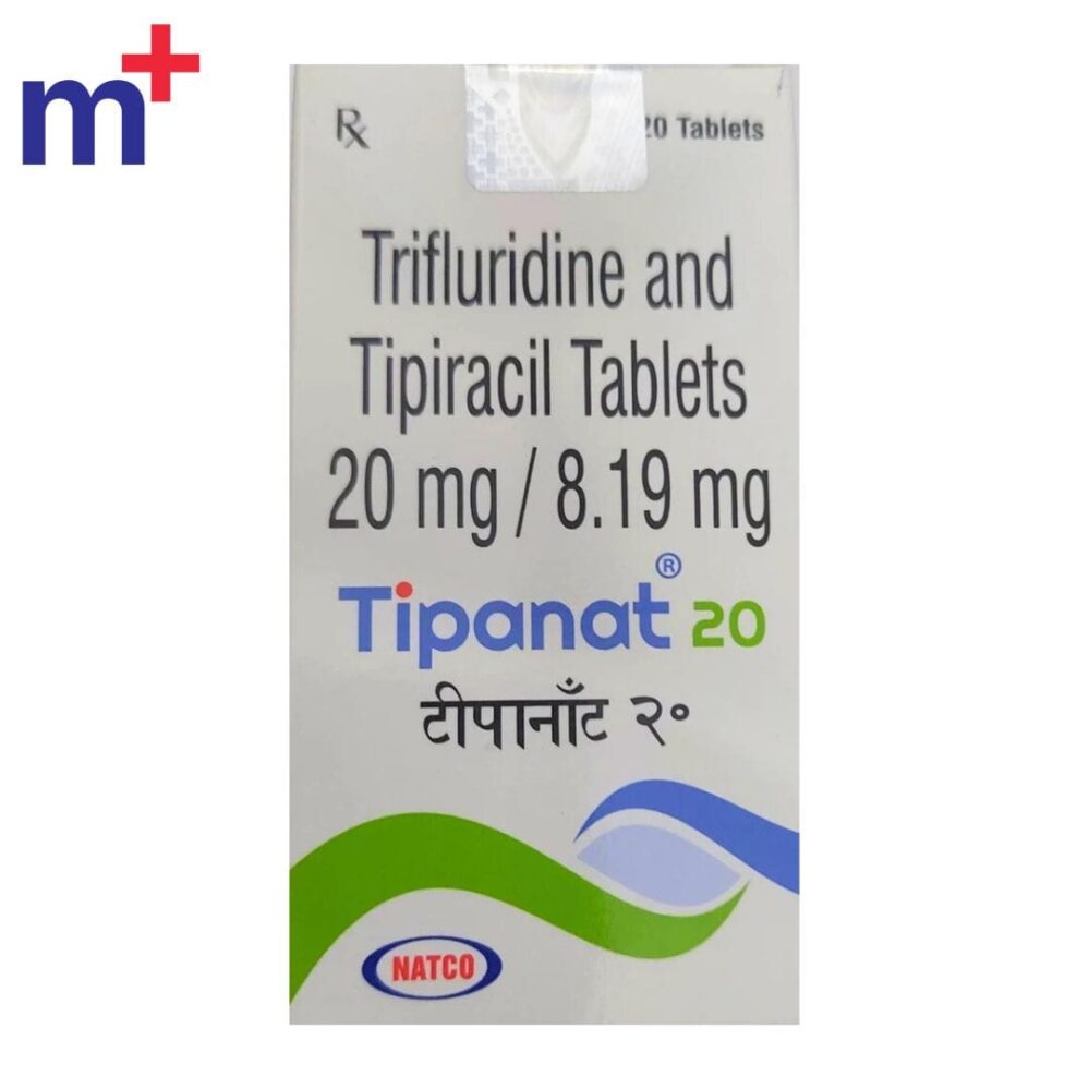 Trifluridine and Tipiracil 20mg Tablets (Tipanat) - Generic Lonsurf by Natco Pharma