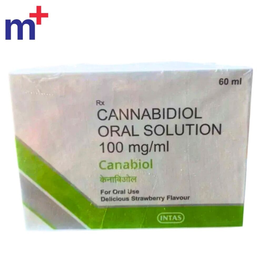 Purified Cannabidiol (CBD) oral solution 100 mg/mL for the treatment of seizures in Lennox-Gastaut and Dravet syndrome