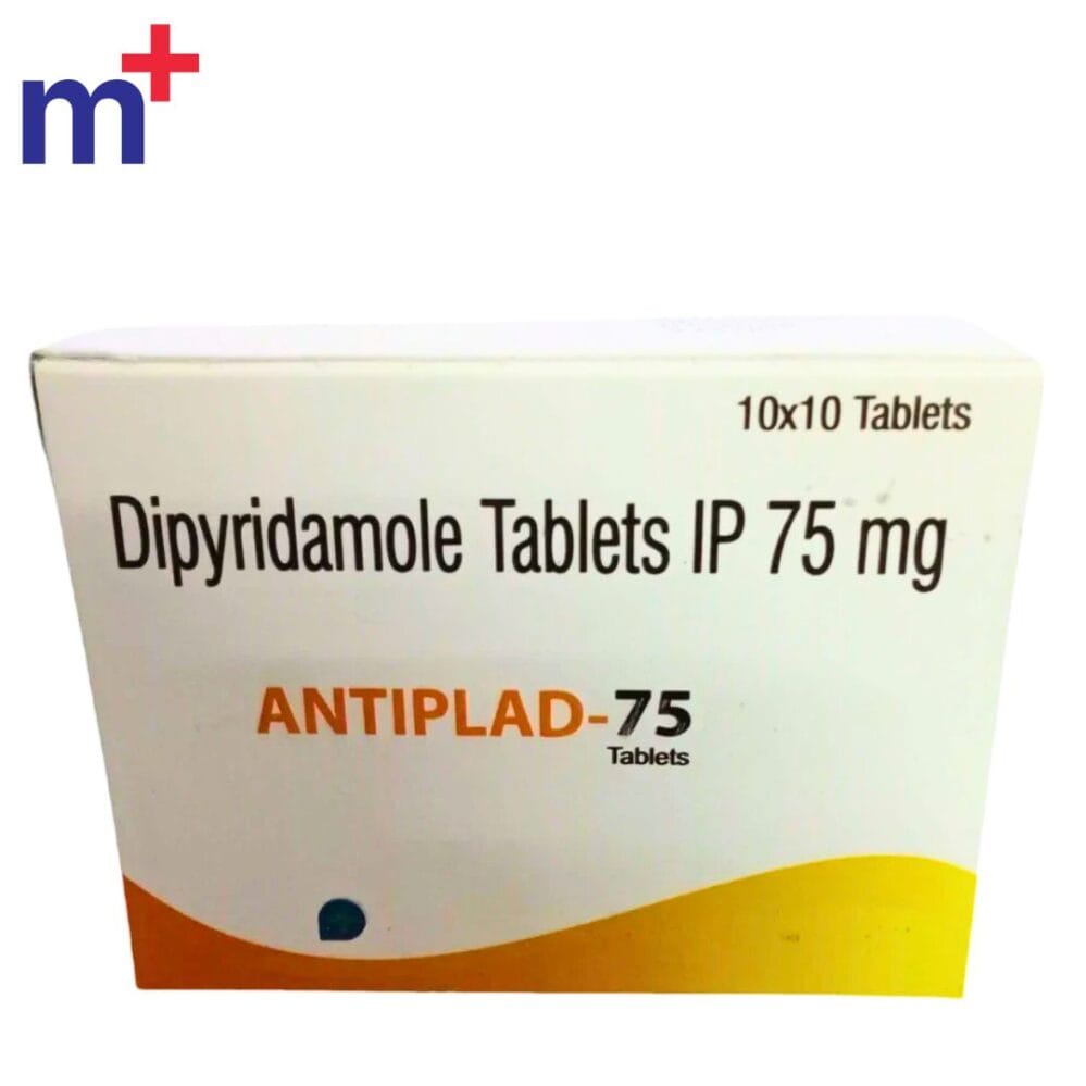 Dipyridamole 75 mg tablets for the prevention of blood clots and stroke in heart valve replacement patients