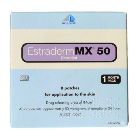 Estraderm Estradiol MX 50 Transdermal Patch