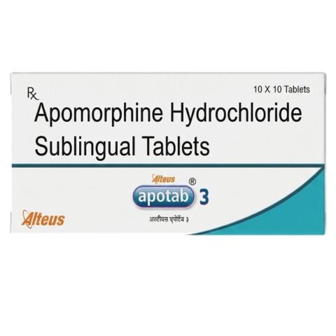 Apomorphine 3 mg Tablet