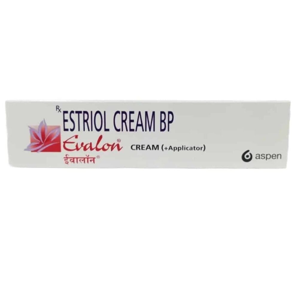Evalon Cream Estriol Vaginal Dryness Menopause Treatment