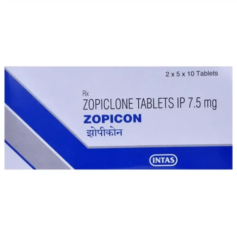 Zopiclone 7.5mg Tablet