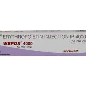 Wepox 4000 IU Erythropoietin Alfa Injection