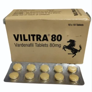Vilitra 80 mg Vardenafil tablet