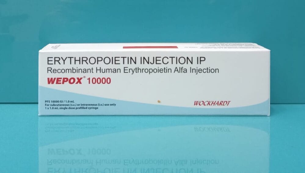 wepox 10000 erythropoietin 1 ml injection