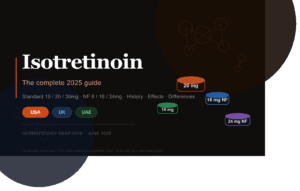 Isotretinoin Complete Guide 2026: 10/20/30mg vs NF 8/16/24mg β History, Effects & Differences 1 isotretinoin_feature_image