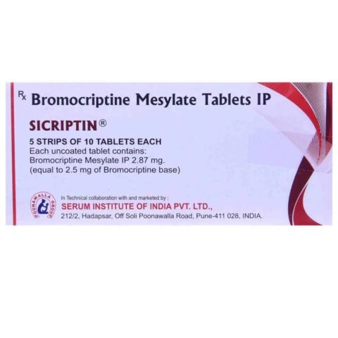 Bromocriptine 2.5mg Tablet