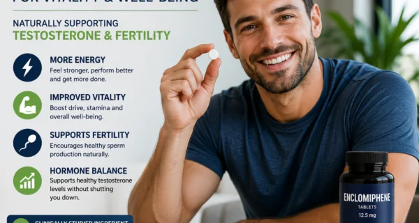 Enclomiphene Tablet for Men: The Testosterone Treatment That Keeps Your Body’s Own System Running