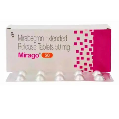 Mirabegron 50mg Tablet